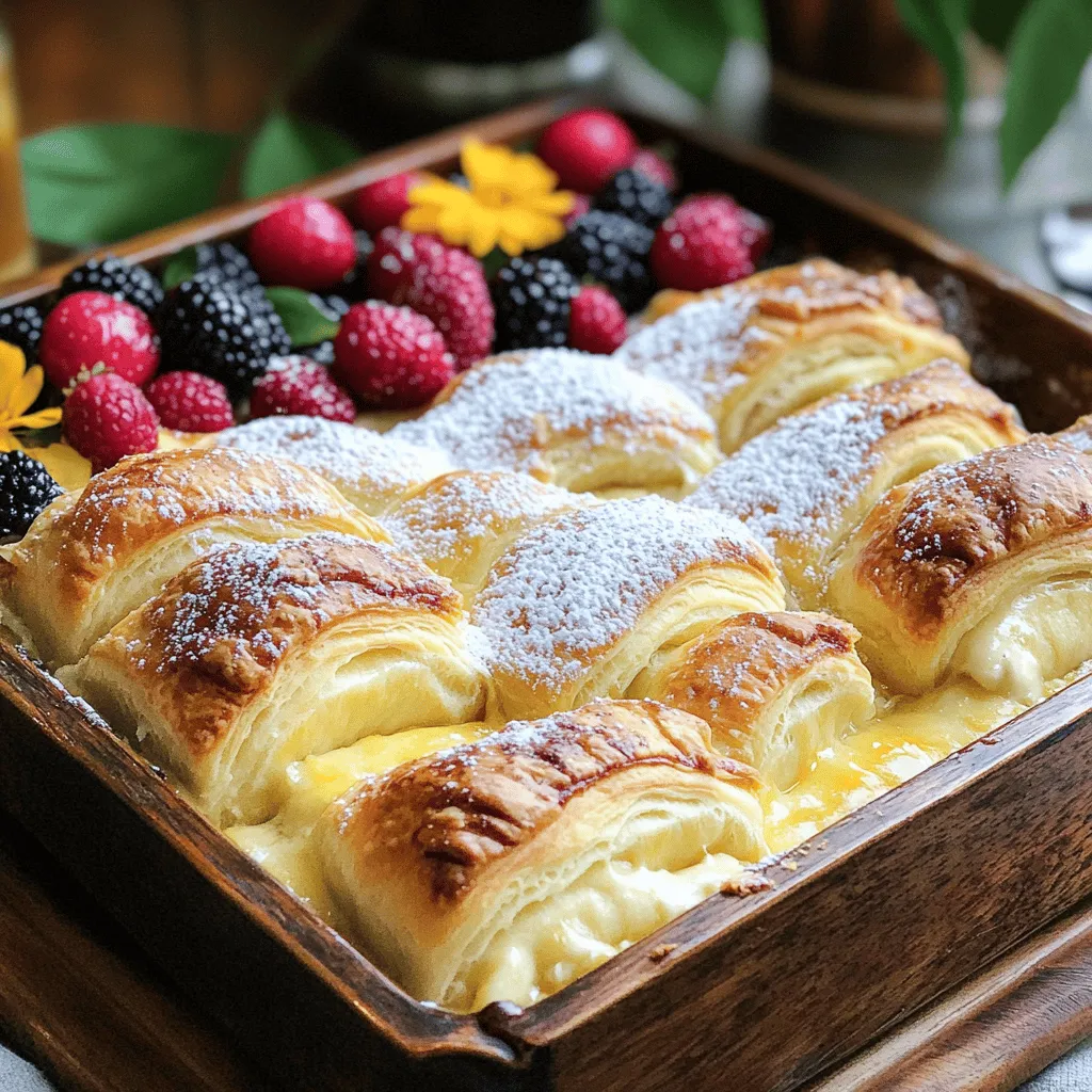 Cheesecake crescent rolls casserole is a sweet treat that combines two favorites: cheesecake and crescent rolls. This dish offers a creamy filling nestled between flaky rolls. It’s easy to make and great for any occasion.