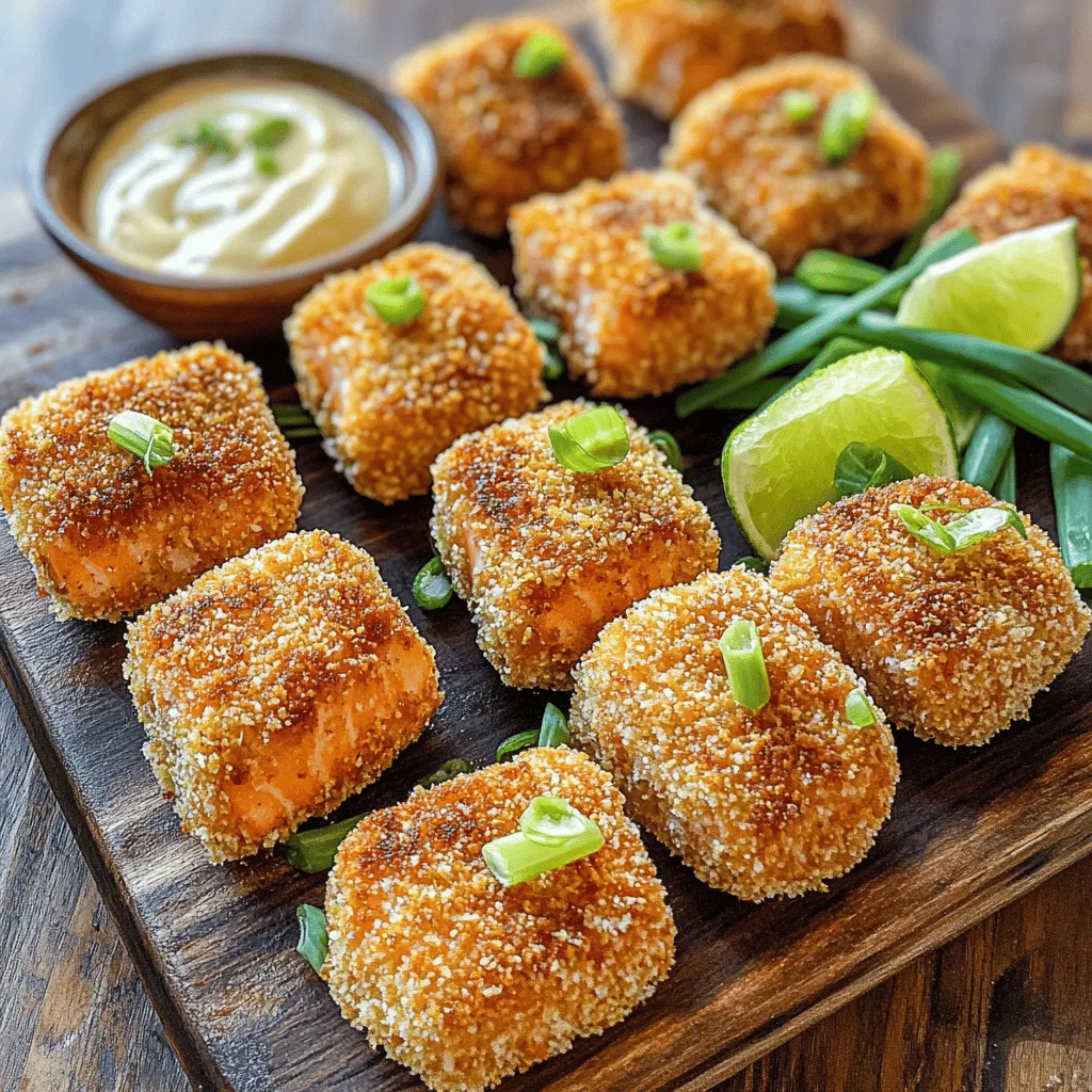 Crispy Bang Bang Salmon Bites Tasty and Simple Snack