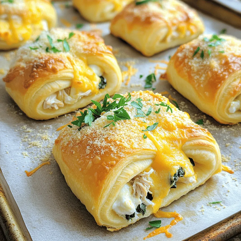 Chicken Stuffed Crescent Rolls Quick and Easy Recipe