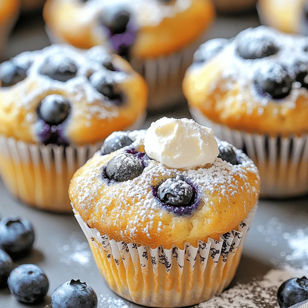 Irresistible Blueberry Cream Cheese Muffins Recipe