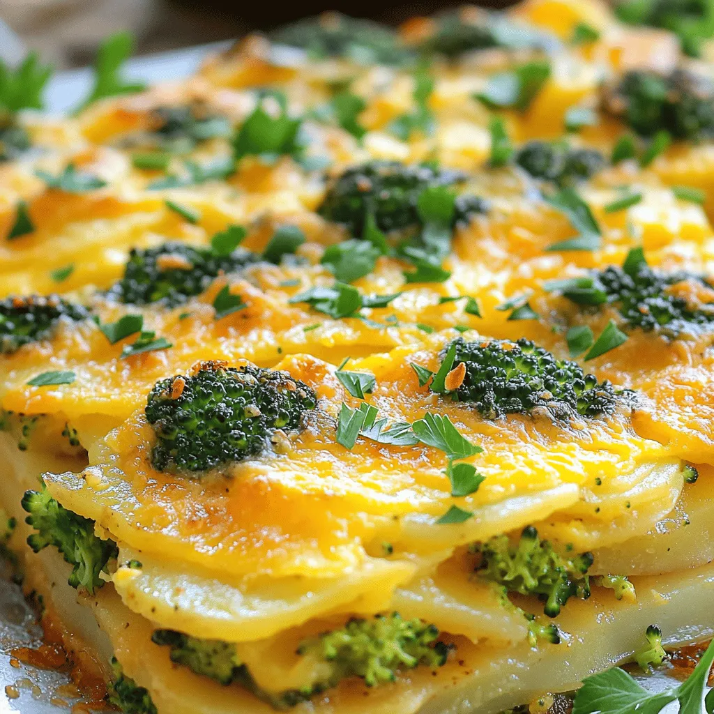Hearty Potato, Broccoli &#038; Pepper Jack Egg Casserole