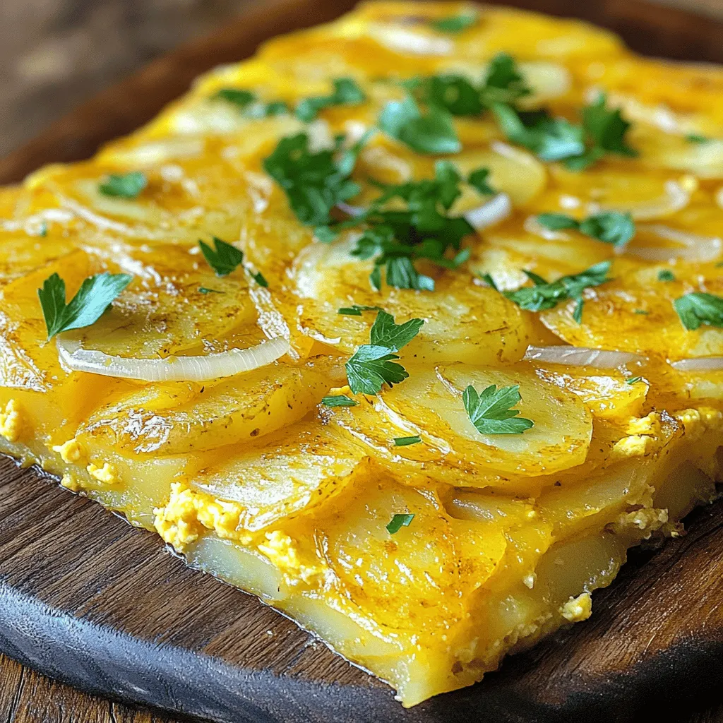 Tortilla Espanola &#8211; Classic Spanish Egg and Potato Delight