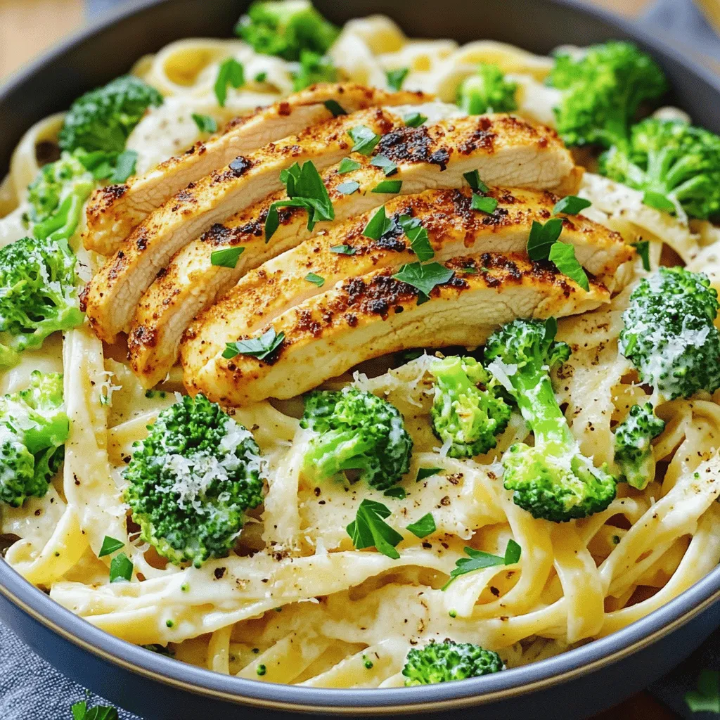 Indulge in Flavor: Cajin Chicken &#038; Broccoli Alfredo Pasta Recipe