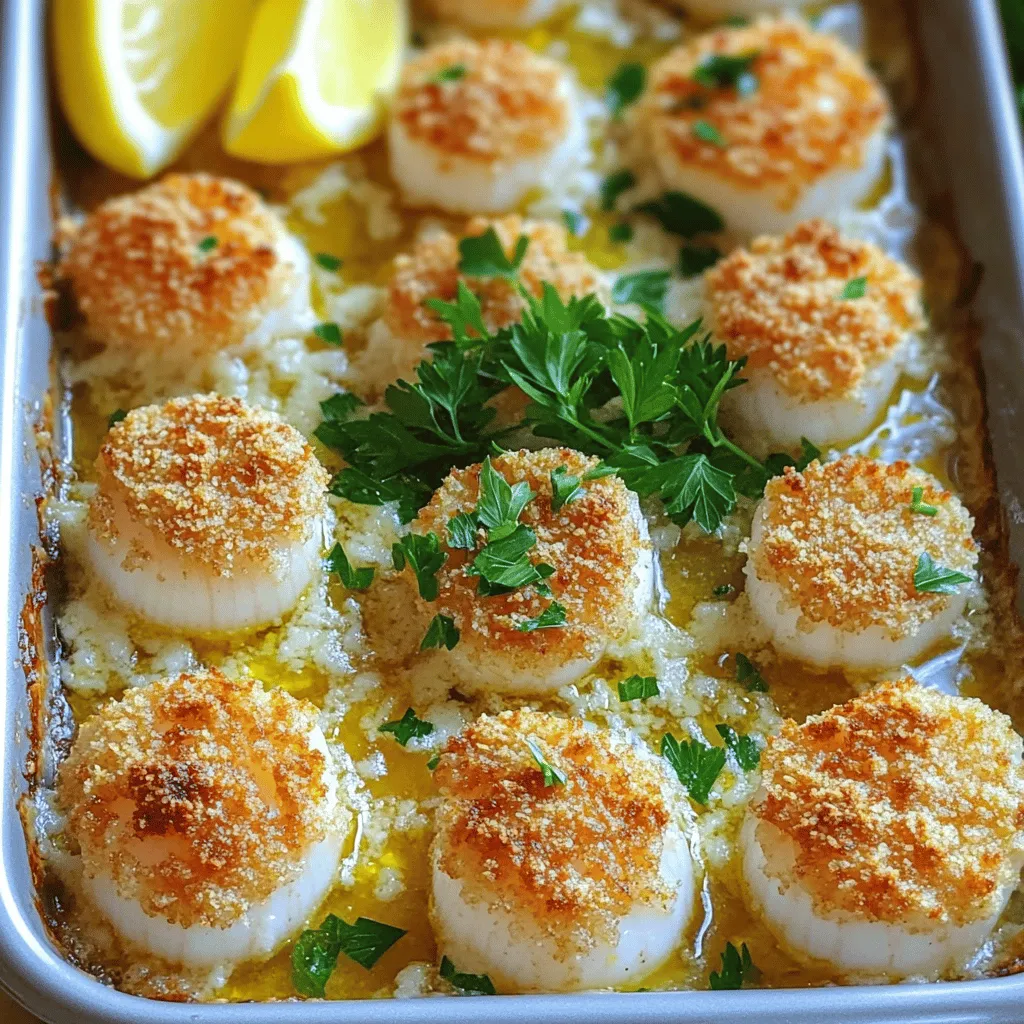 Garlic Butter Baked Scallops Flavorful and Easy Dish