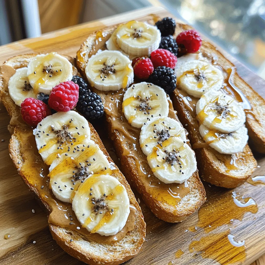 Peanut Butter Toast Simple and Nourishing Delight