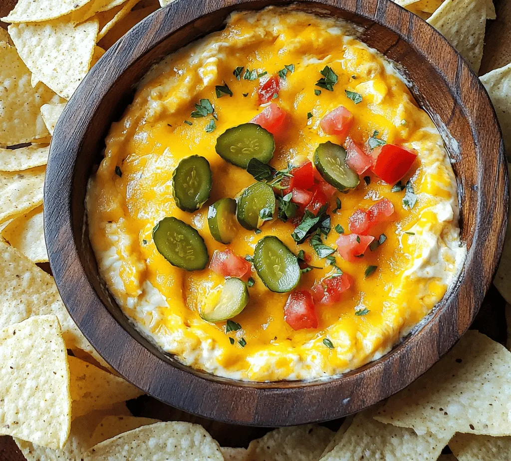 In recent years, the trend of serving dips at gatherings and parties has gained immense popularity. Whether it’s a casual get-together with friends or a festive holiday celebration, dips provide the perfect way to kick off the festivities. They invite sharing, encourage mingling, and are often the highlight of any spread. Among the myriad of options available, one particular dip has emerged as a standout: the Cheesy Burger Bliss Dip. This savory delight is not only a crowd-pleaser but also a comforting tribute to the classic cheeseburger.