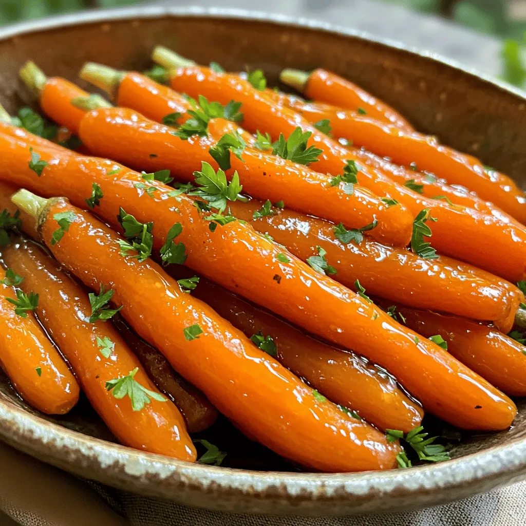 Maple Glazed Carrots Simple and Savory Side Dish