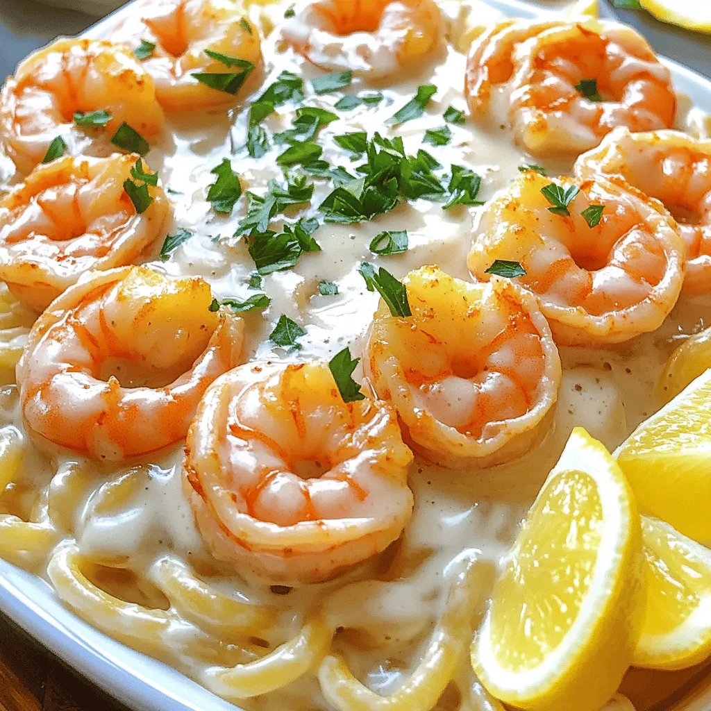 Easy Creamy Garlic Shrimp Delightful and Quick Meal