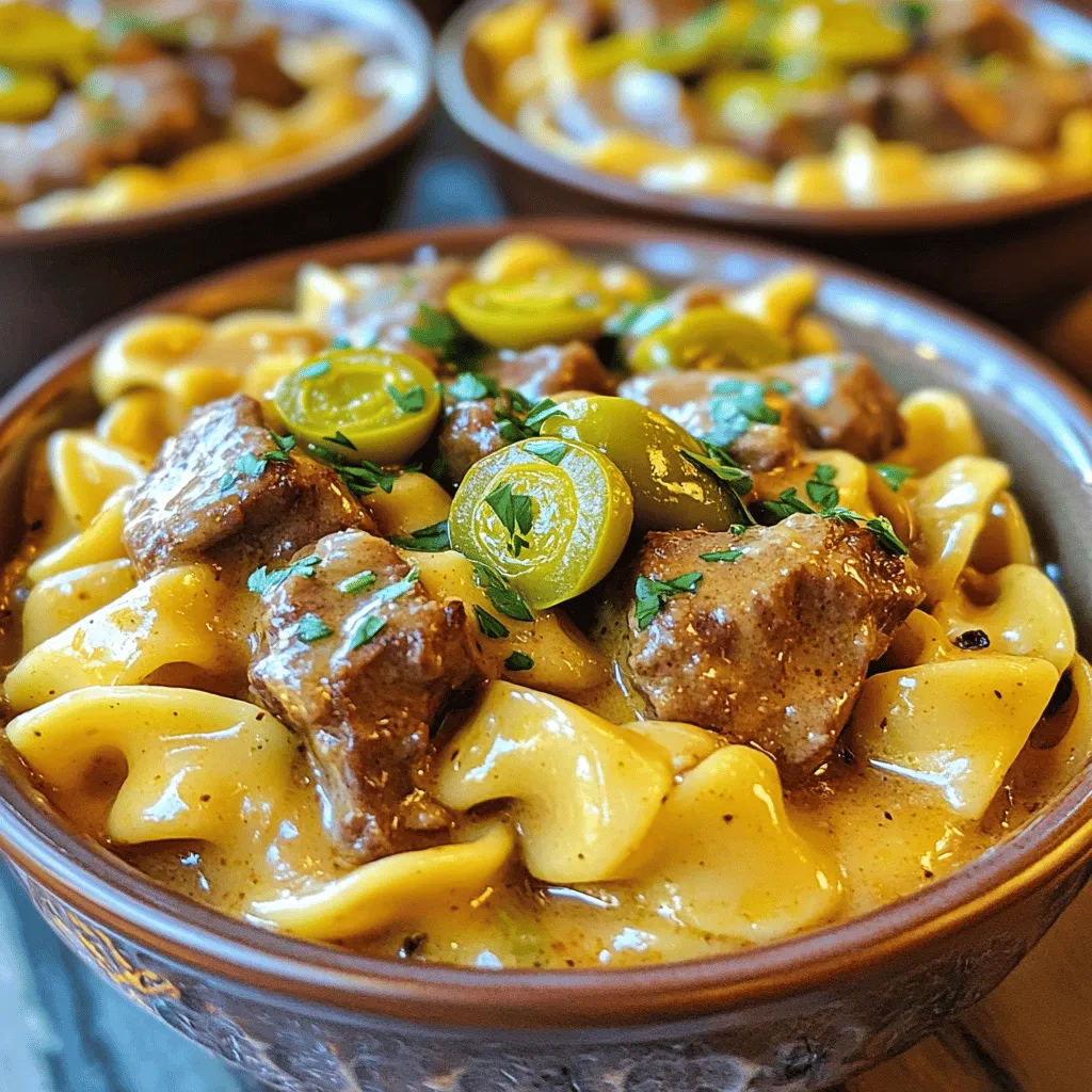 Savory Mississippi Beef Noodles Recipe for Dinner