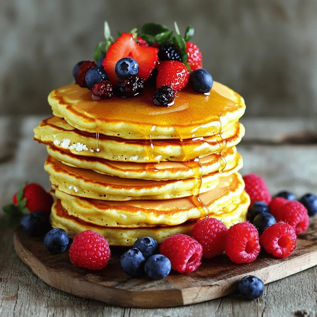 Cottage Cheese Berry Pancakes Protein Packed Delight