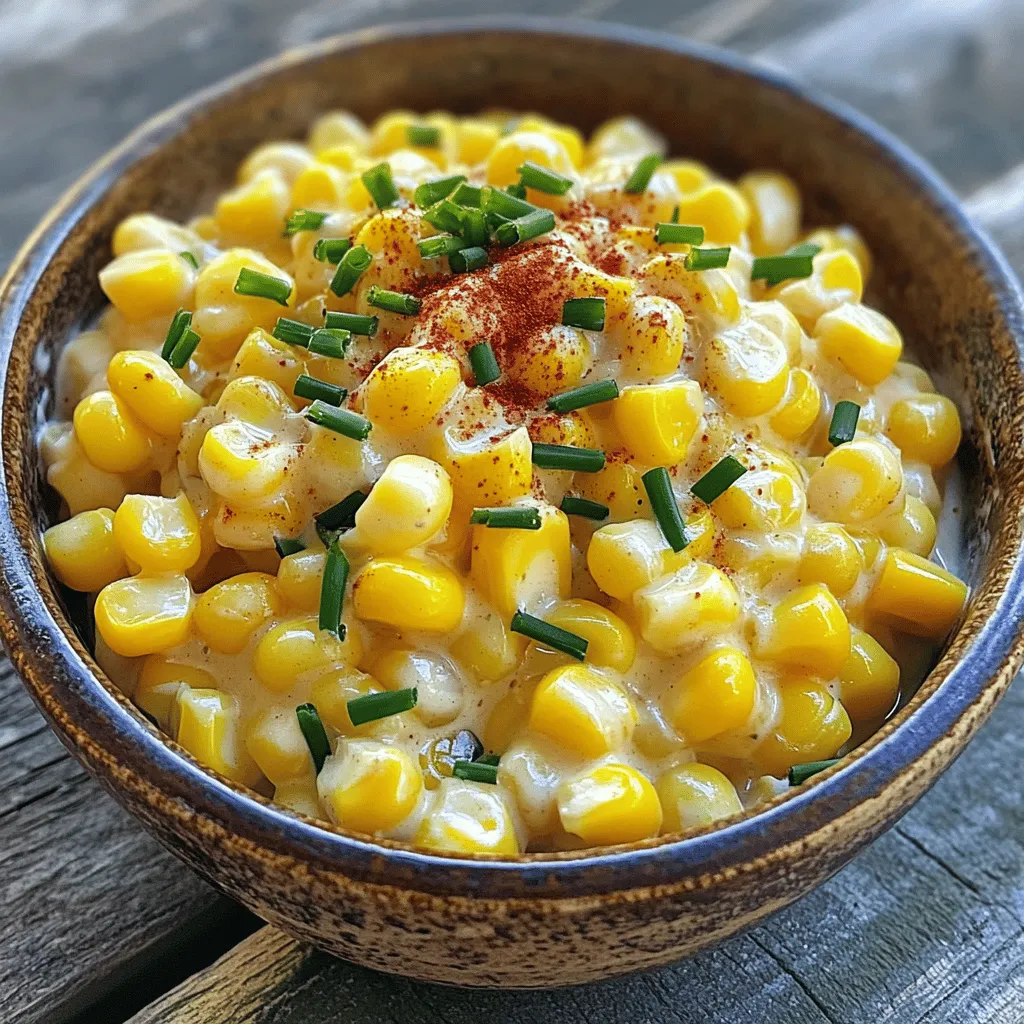 Creamed Corn Recipe Easy and Flavorful Delight