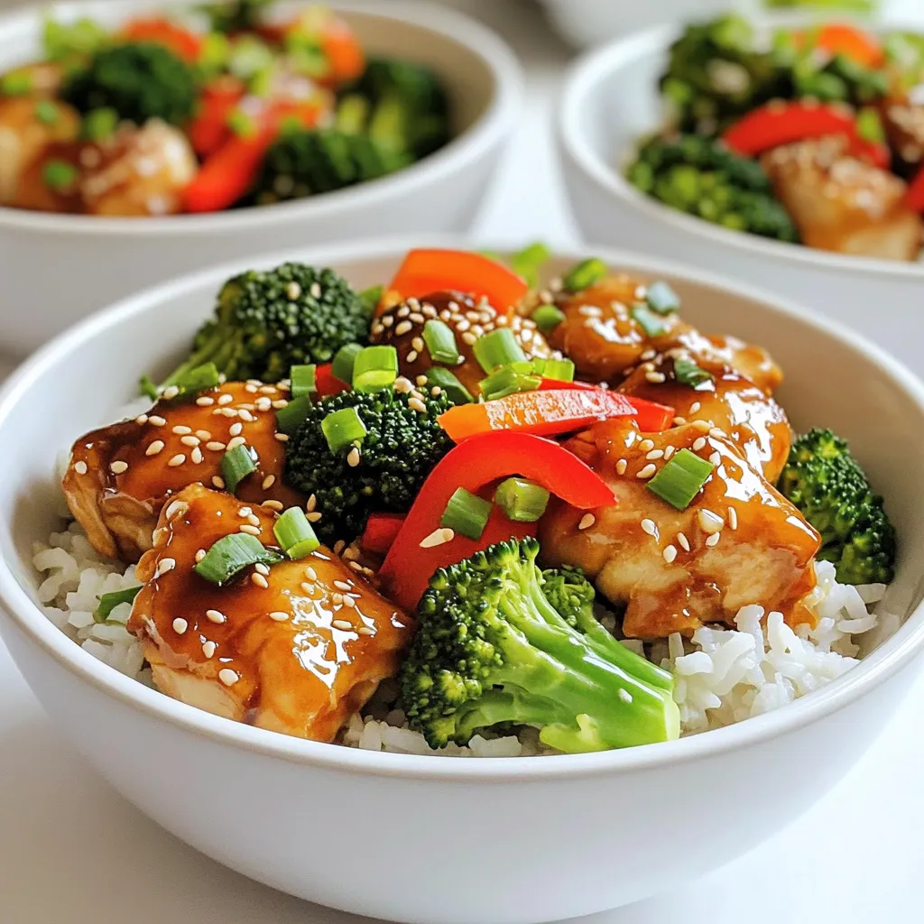 Teriyaki Chicken Bowls Delicious and Better Than Takeout