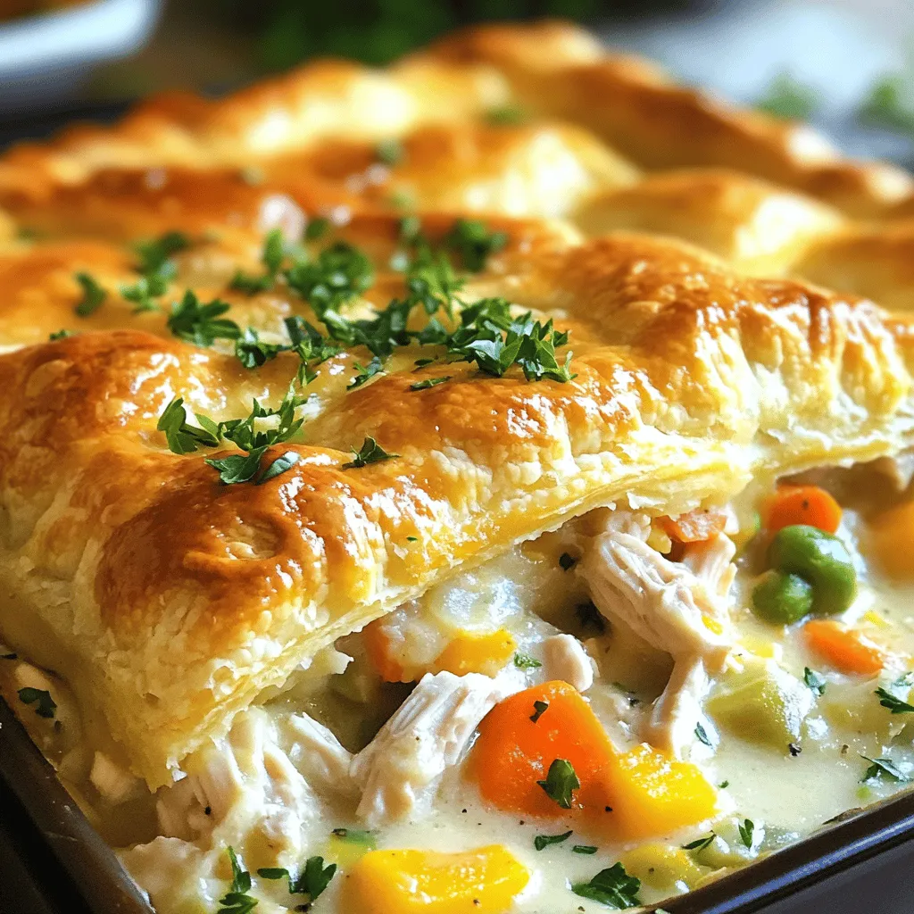 Easy Chicken Pot Pie Casserole Delightful Family Meal