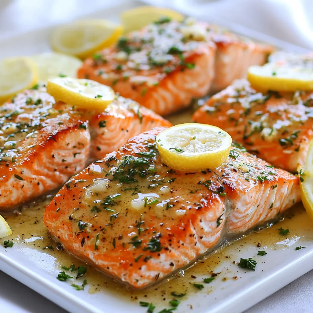 Garlic Butter Herb Salmon Tasty and Simple Recipe