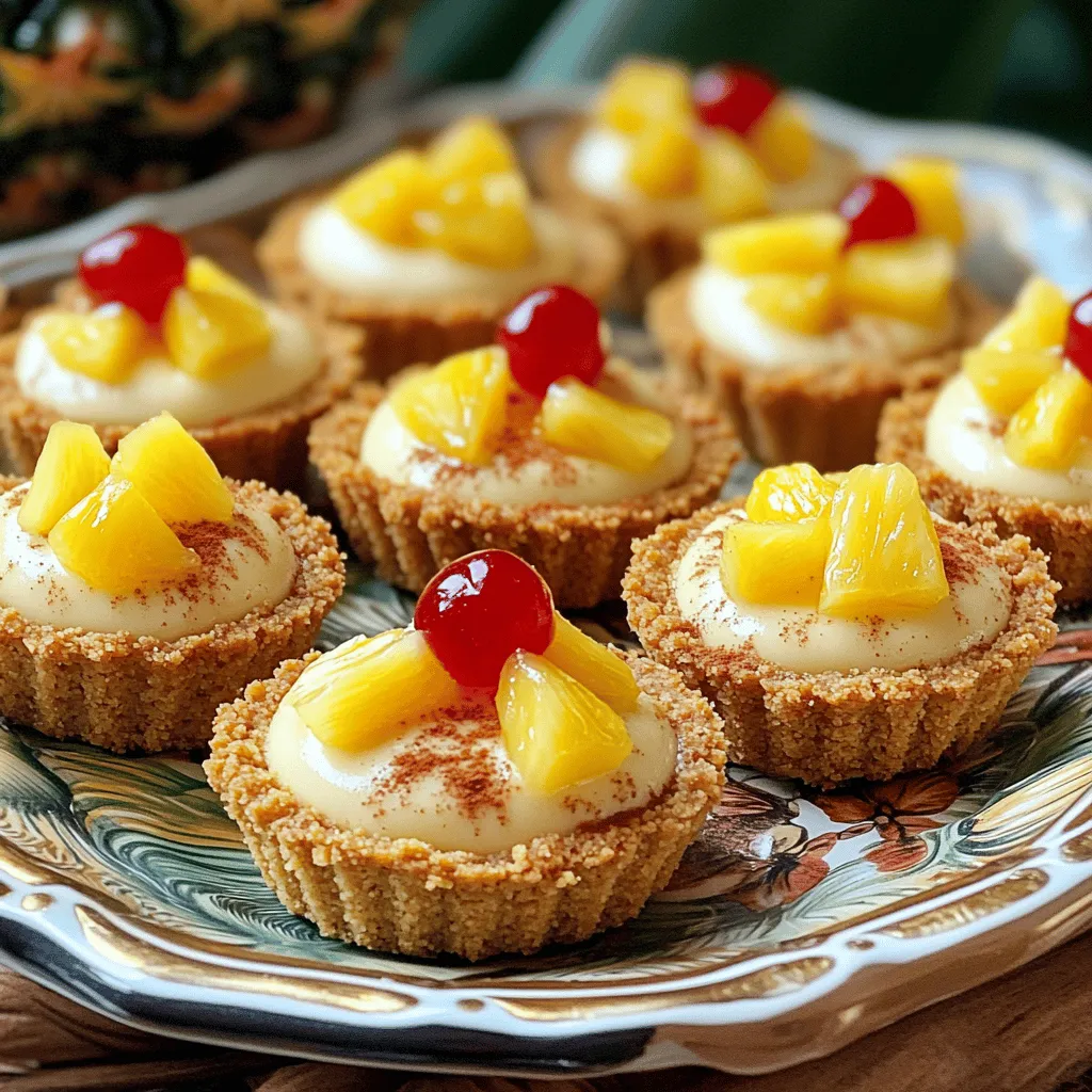 Irresistible Pineapple Upside-Down Cheesecake Bites