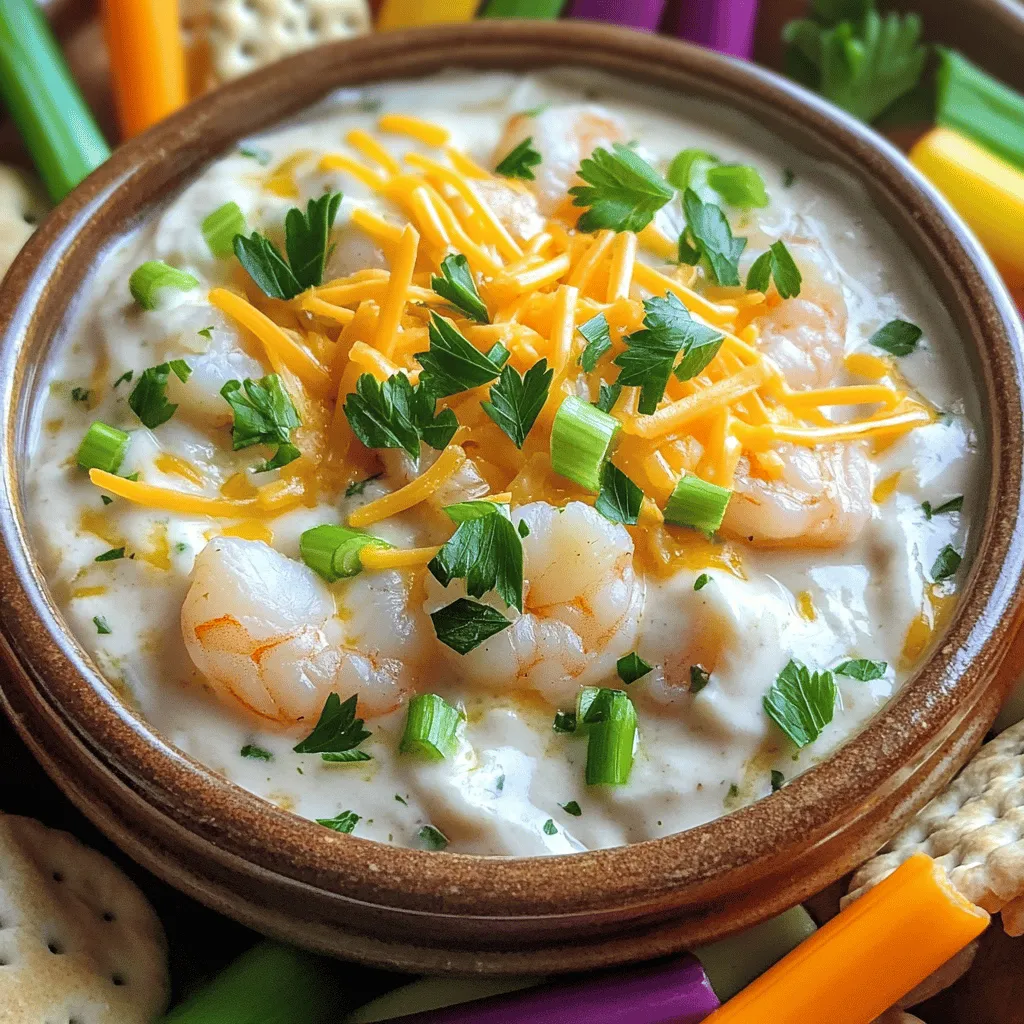 Shrimp Dip Delight: A Flavorful and Creamy Option for Every Gathering