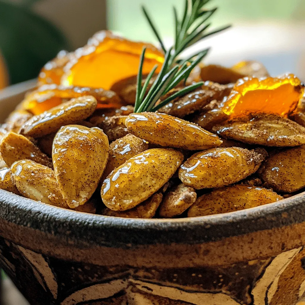 Pumpkin Pie Spiced Almonds Tasty and Easy Snack