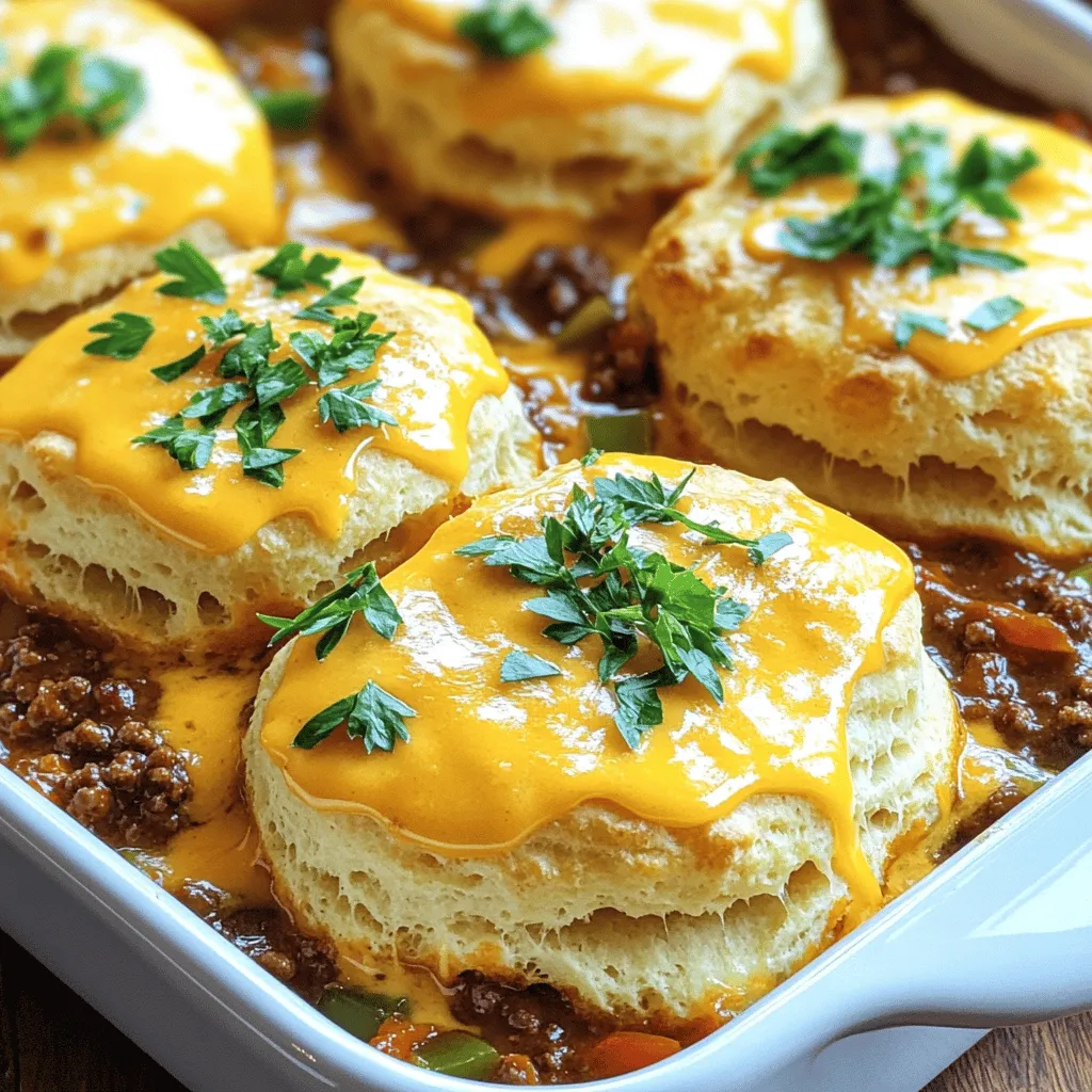 Butter Swim Biscuit Sloppy Joe Bake: A Comforting Twist on a Classic Dish