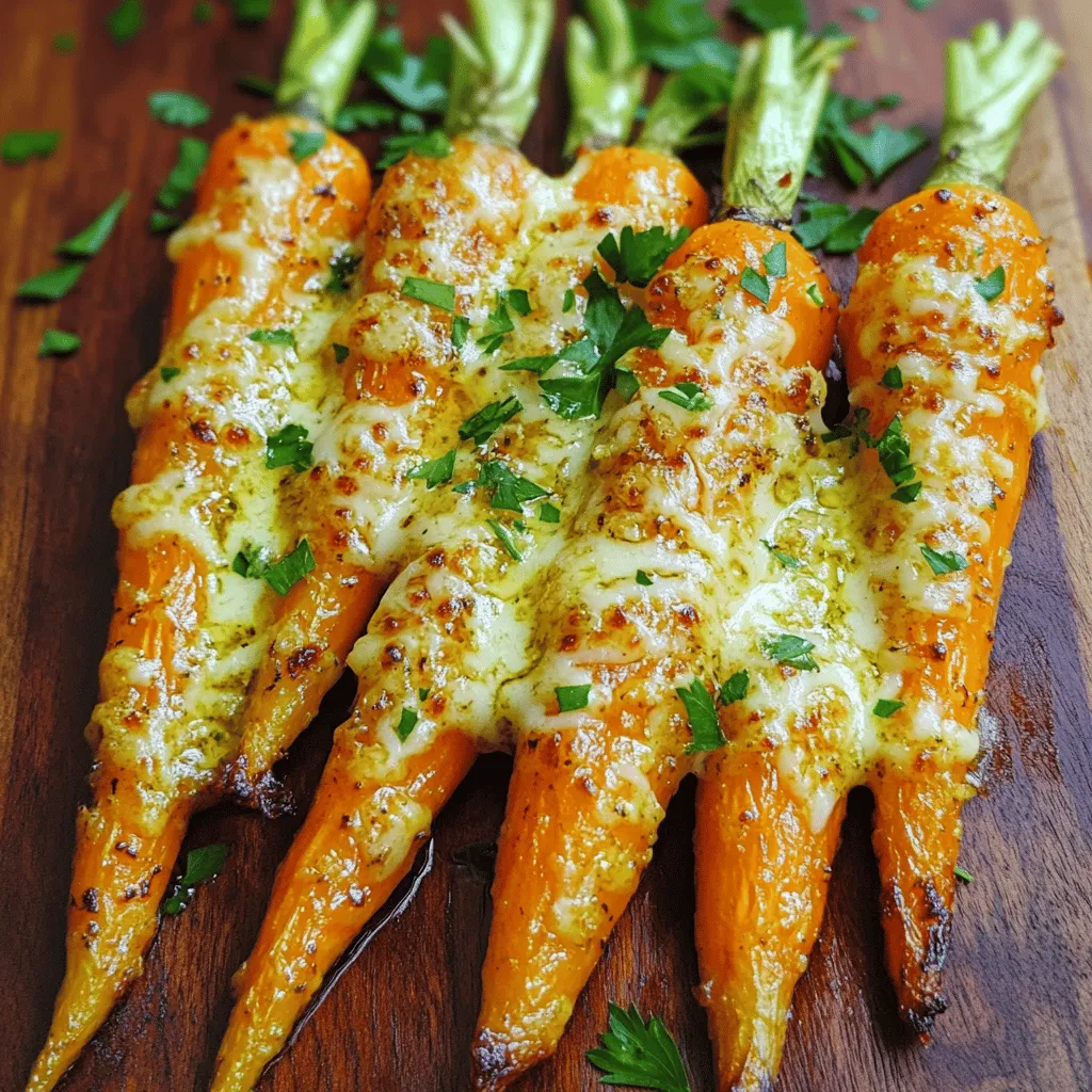 Roasted Garlic Parmesan Carrots Flavorful Side Dish