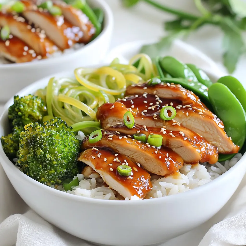 Teriyaki Chicken Rice Bowls Simple and Tasty Recipe