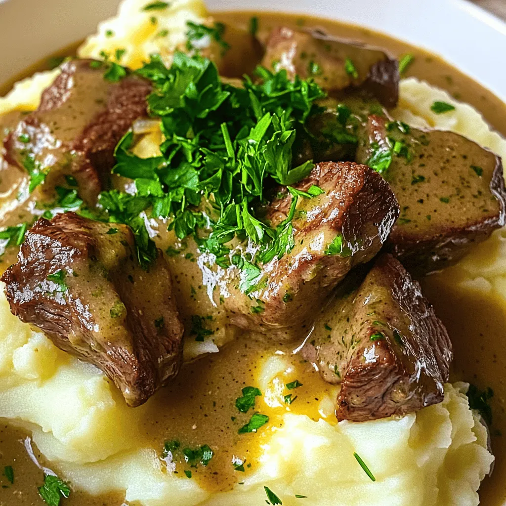 Savory Beef Tips with Gravy Easy and Delicious Dish