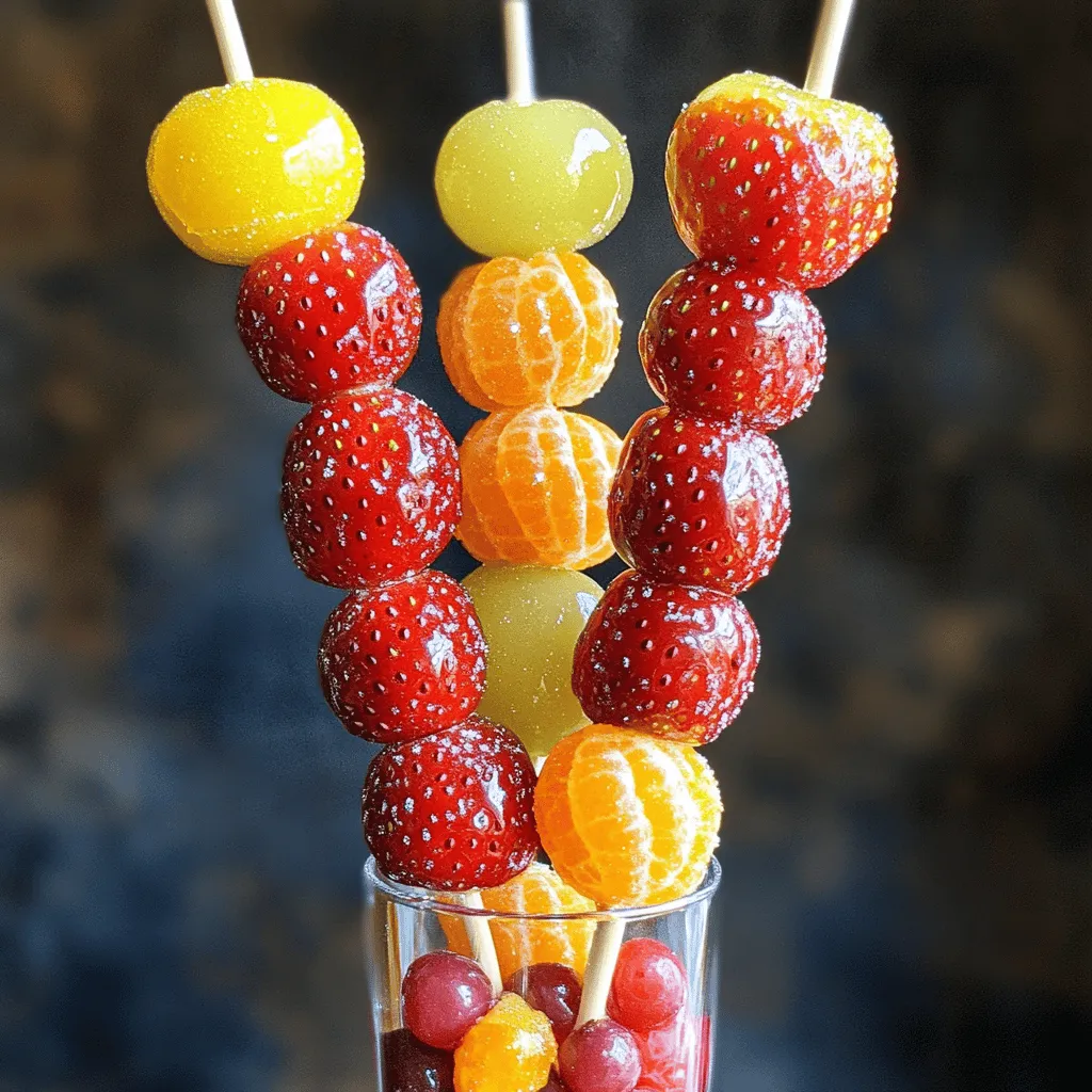 Tanghulu (Chinese Candied Fruit) Tasty and Fun Treat