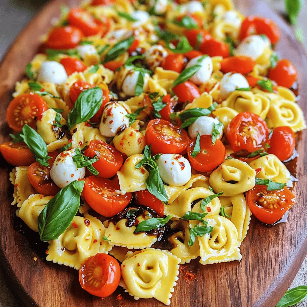 Caprese Tortellini Pasta Salad: A Refreshing Summer Delight