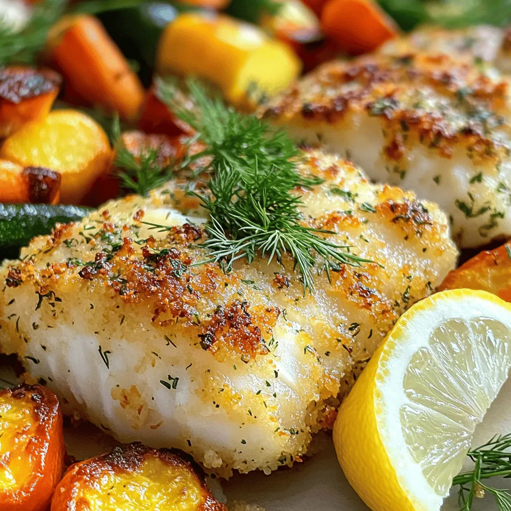 Crispy Herb-Crusted Cod Fillets Simple and Tasty Meal