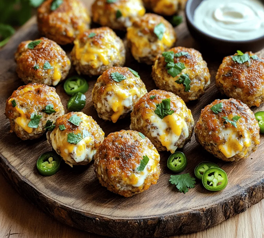 To fully appreciate the appeal of Jalapeno Popper Stuffed Meatballs, it is essential to understand their flavor profile. The combination of spiciness from the jalapenos, creaminess from the cheeses, and the savory depth provided by the meats creates a well-rounded dish that satisfies both comfort and excitement. Each ingredient plays a crucial role in balancing the overall taste, ensuring that every bite is as delicious as the last.