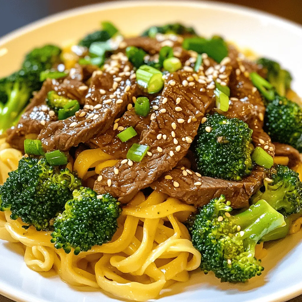 Beef broccoli noodles are a tasty stir-fry dish. It combines tender beef, crisp broccoli, and soft noodles. This dish is popular in many Asian cuisines. The blend of flavors makes it a favorite for many.