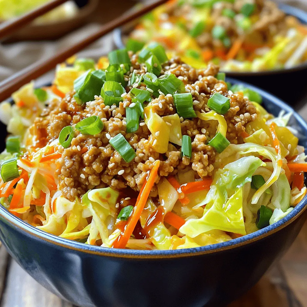 Egg Roll in a Bowl Flavorful and Simple Meal Recipe