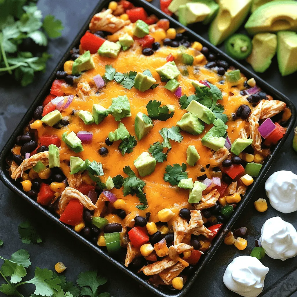 One Pan Chicken Taco Casserole: A Flavorful, Hassle-Free Dinner Solution