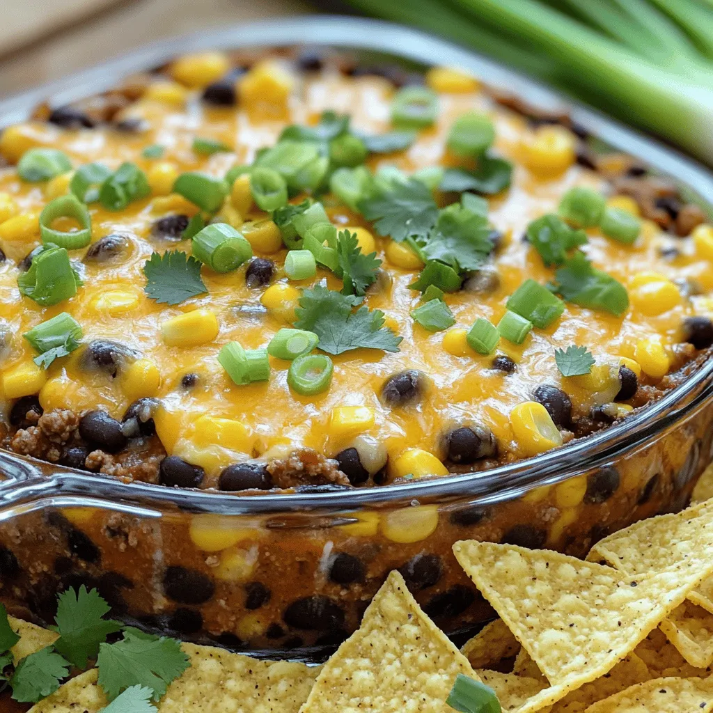 Tex-Mex Fiesta Bake: A Flavorful Journey into Comfort Food