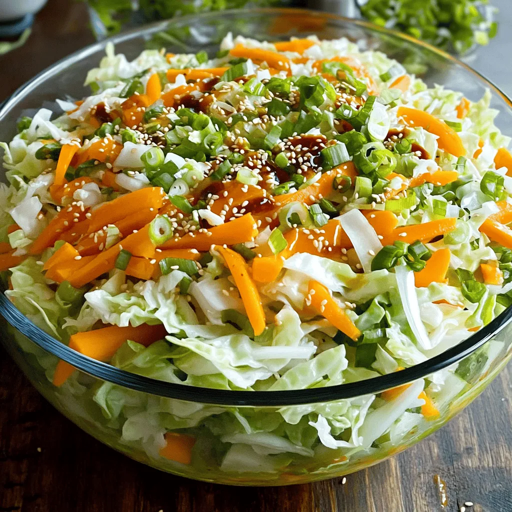 To make an easy spicy cabbage salad, you need fresh, crunchy ingredients. Here’s a list of what to gather: