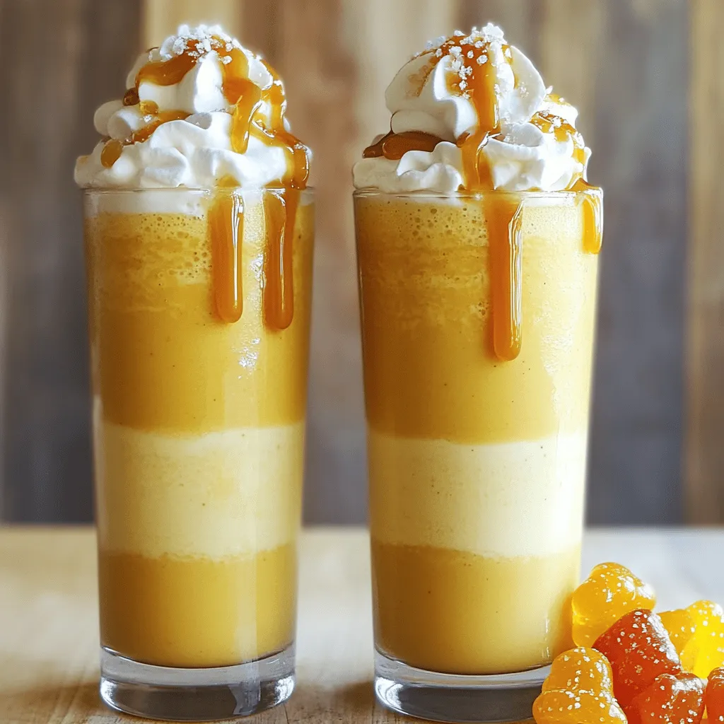How to Make a Rich Caramel Custard Frappe Treat