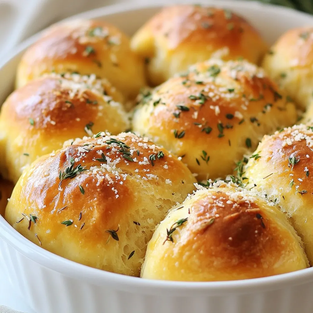 Parmesan Herb Dinner Rolls Simple and Savory Recipe