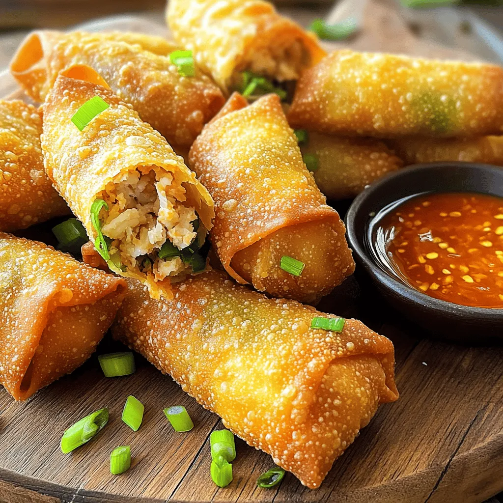 Crab Cake Egg Rolls Perfectly Crispy Delight