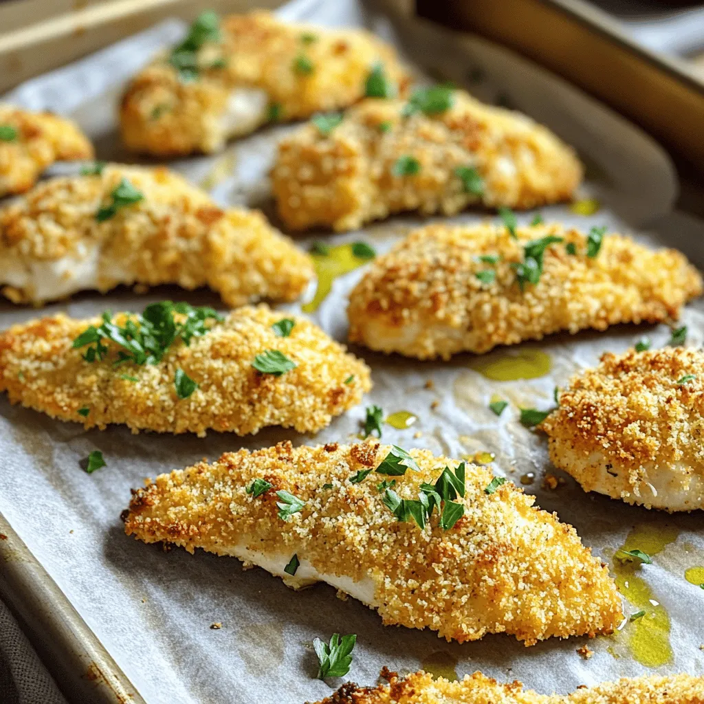 Crispy Baked Chicken Tenders Easy and Tasty Recipe