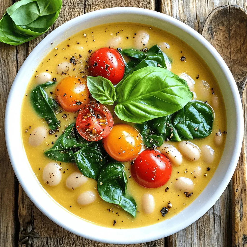 Creamy Tuscan White Bean Soup Comfort in a Bowl
