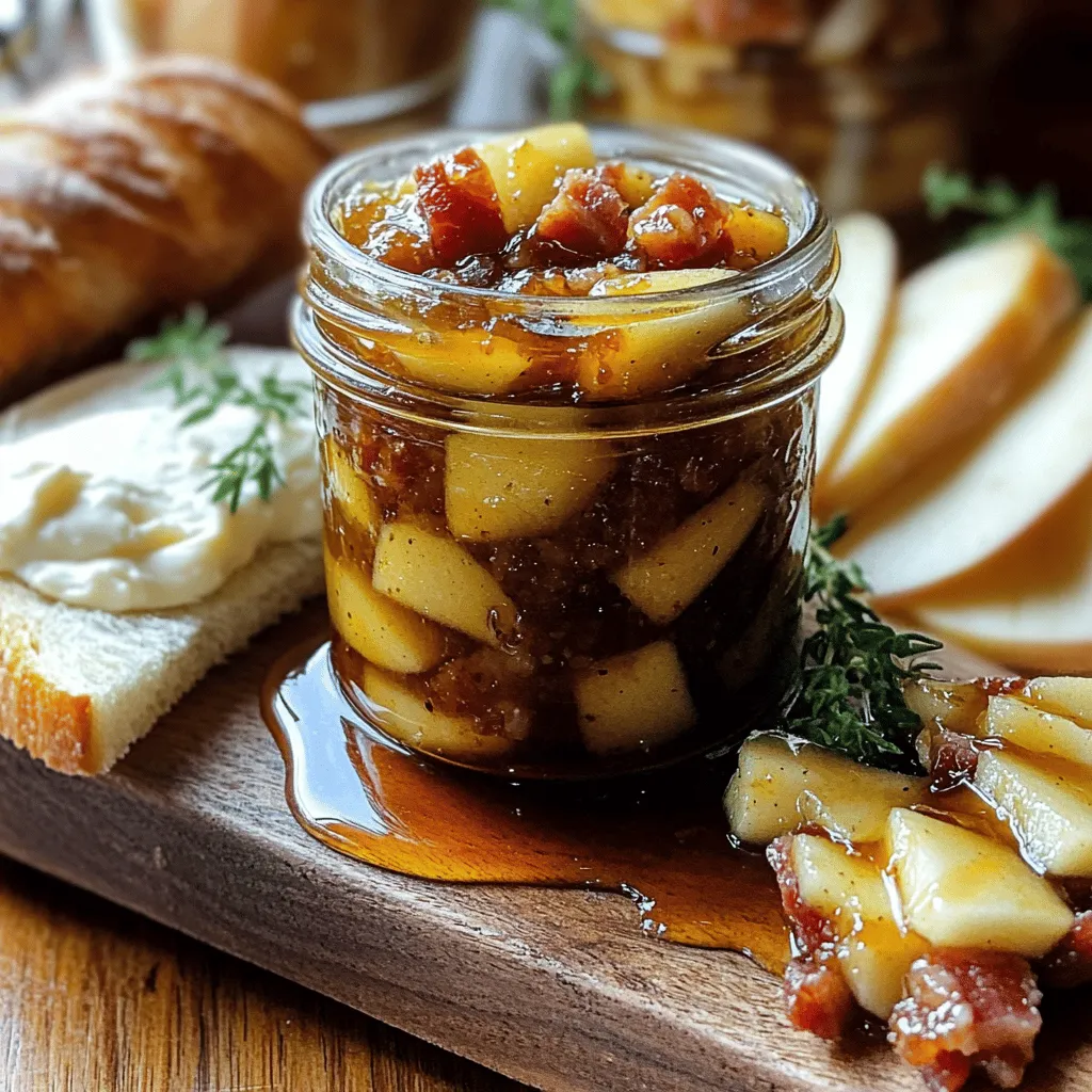 Apple Whiskey Bacon Jam Recipe