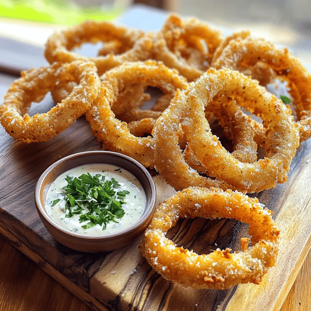 Crispy Onion Rings Delight: A Step-By-Step Guide to Perfectly Golden Treats