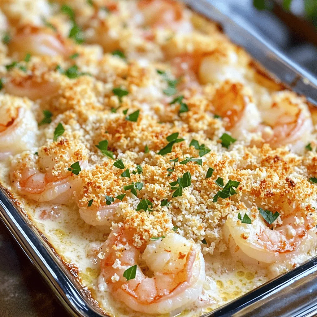Delicious Garlic Shrimp Gratin Recipe to Savor Today