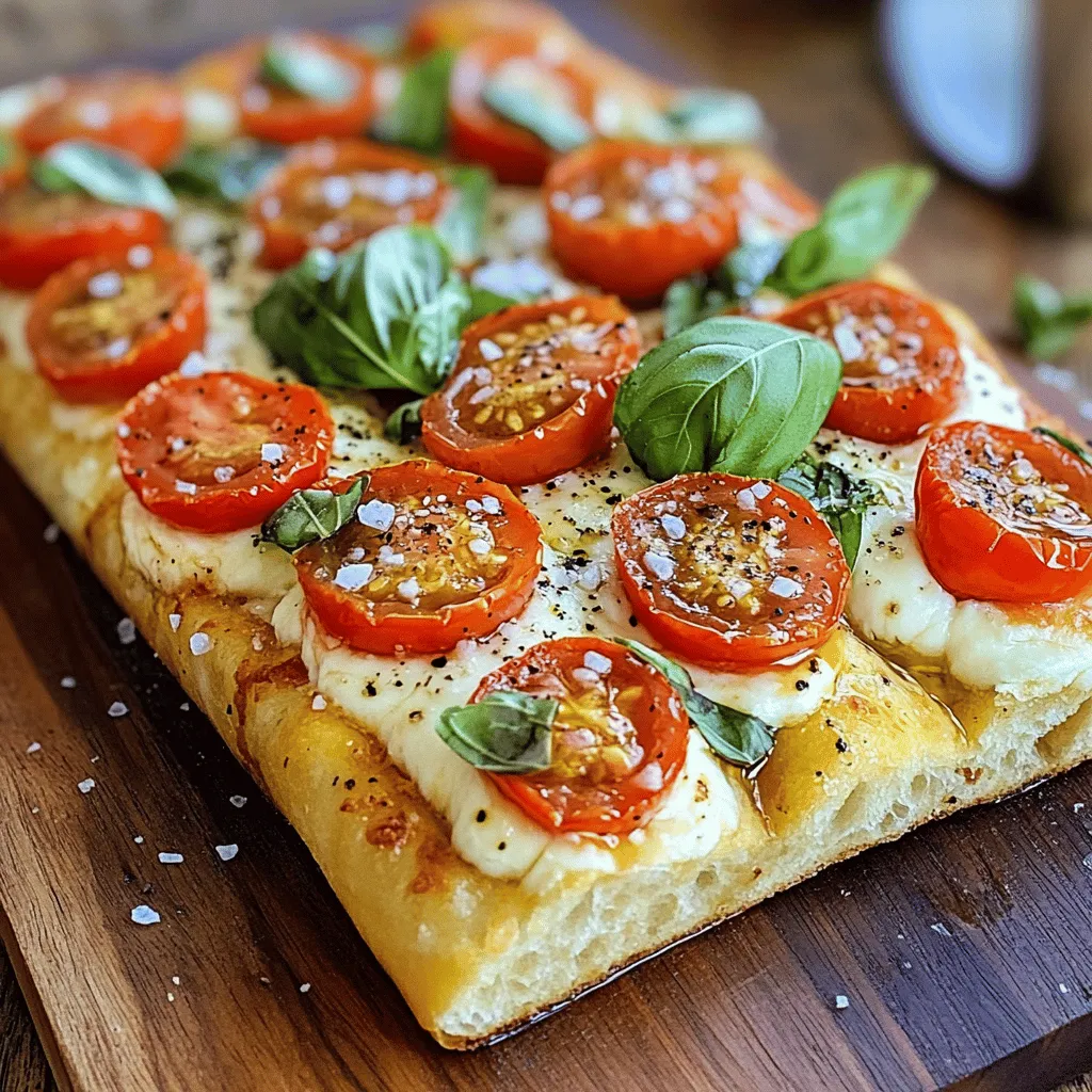 Margherita Focaccia Bread: A Delightful Italian Treat