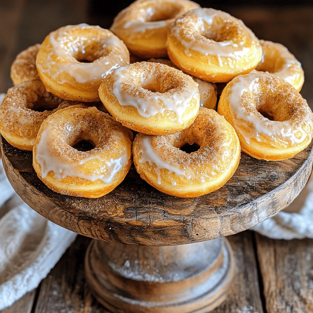 Buttery cinnamon roll doughnuts are a delightful blend of two favorites: cinnamon rolls and doughnuts. They have a soft, fluffy texture and a rich taste. This recipe combines sweet cinnamon filling with a doughnut shape.