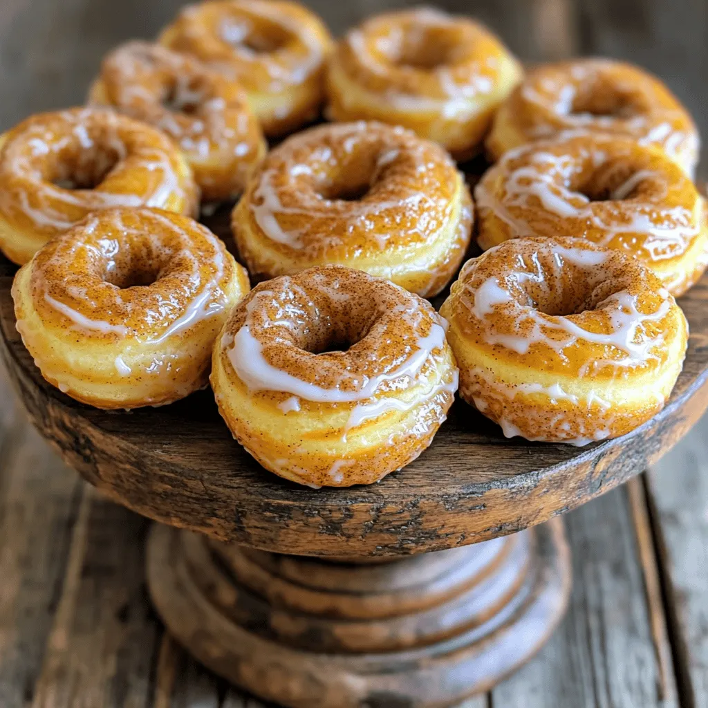 Buttery Cinnamon Roll Doughnuts Tasty and Simple Recipe