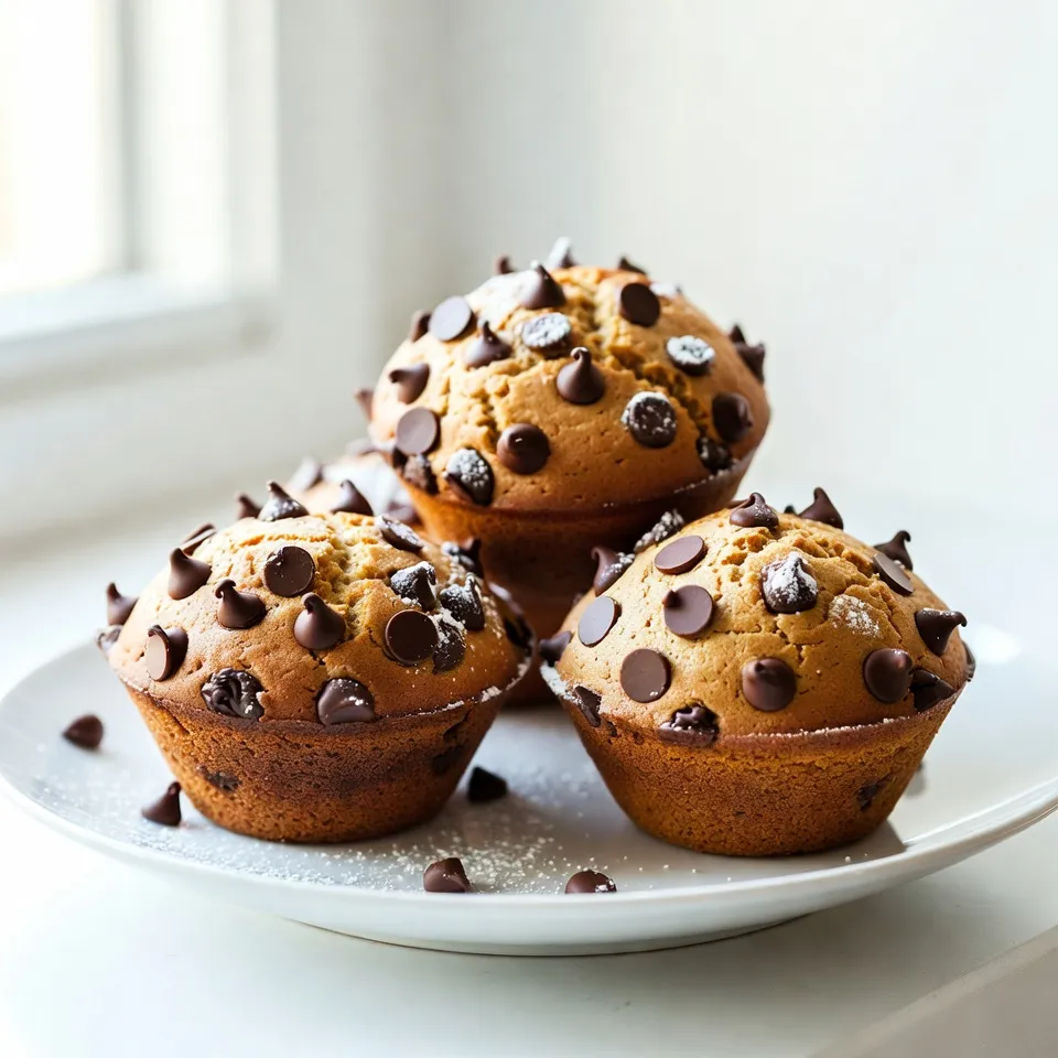 Chocolate Chip Espresso Muffins Irresistible Delight