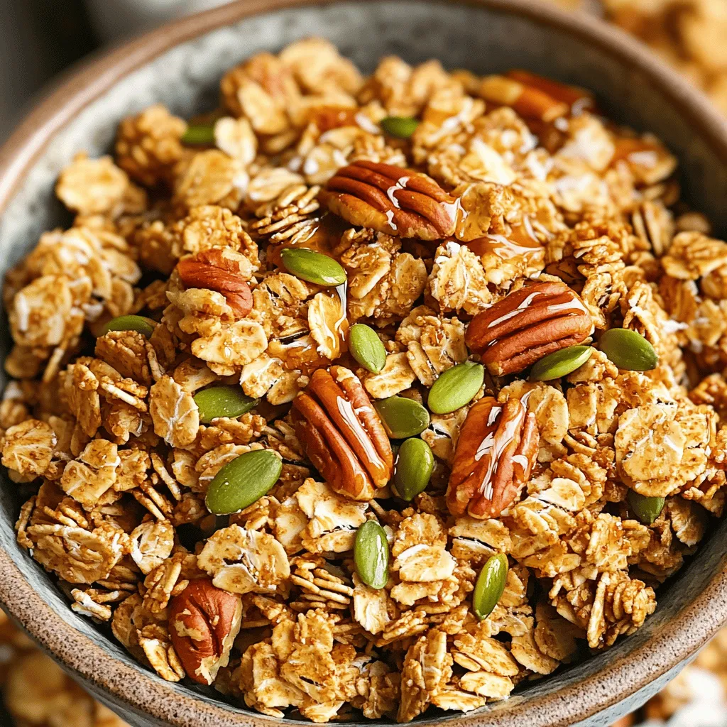 Maple Pecan Granola Nutritious and Flavorful Recipe