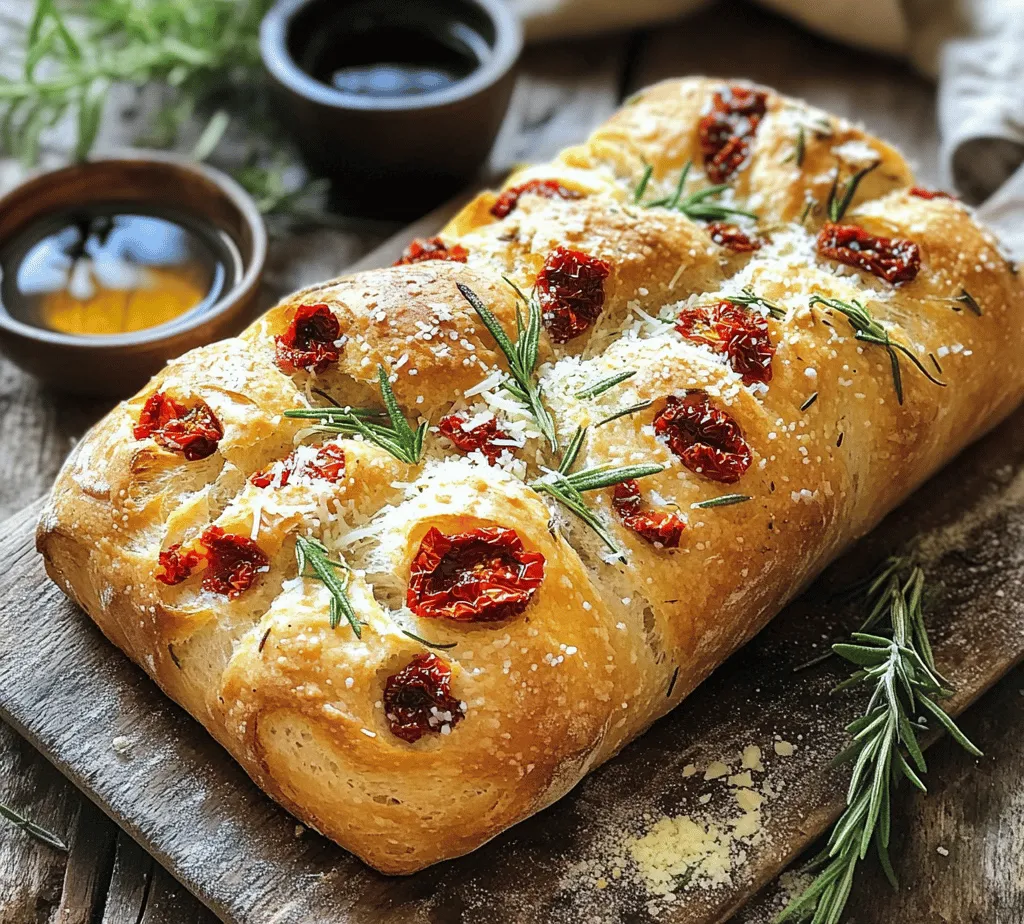 Artisan bread, with its crusty exterior and soft, flavorful interior, has become a beloved staple in kitchens around the world. The allure of freshly baked bread is undeniable; it fills the home with a warm, inviting aroma and creates a sense of comfort and satisfaction. Among the myriad of artisan bread recipes available, the combination of sun-dried tomatoes and rosemary stands out for its unique and robust flavors. This recipe takes the essence of traditional bread-making and elevates it with the rich, tangy notes of sun-dried tomatoes and the fragrant, earthy scent of fresh rosemary.