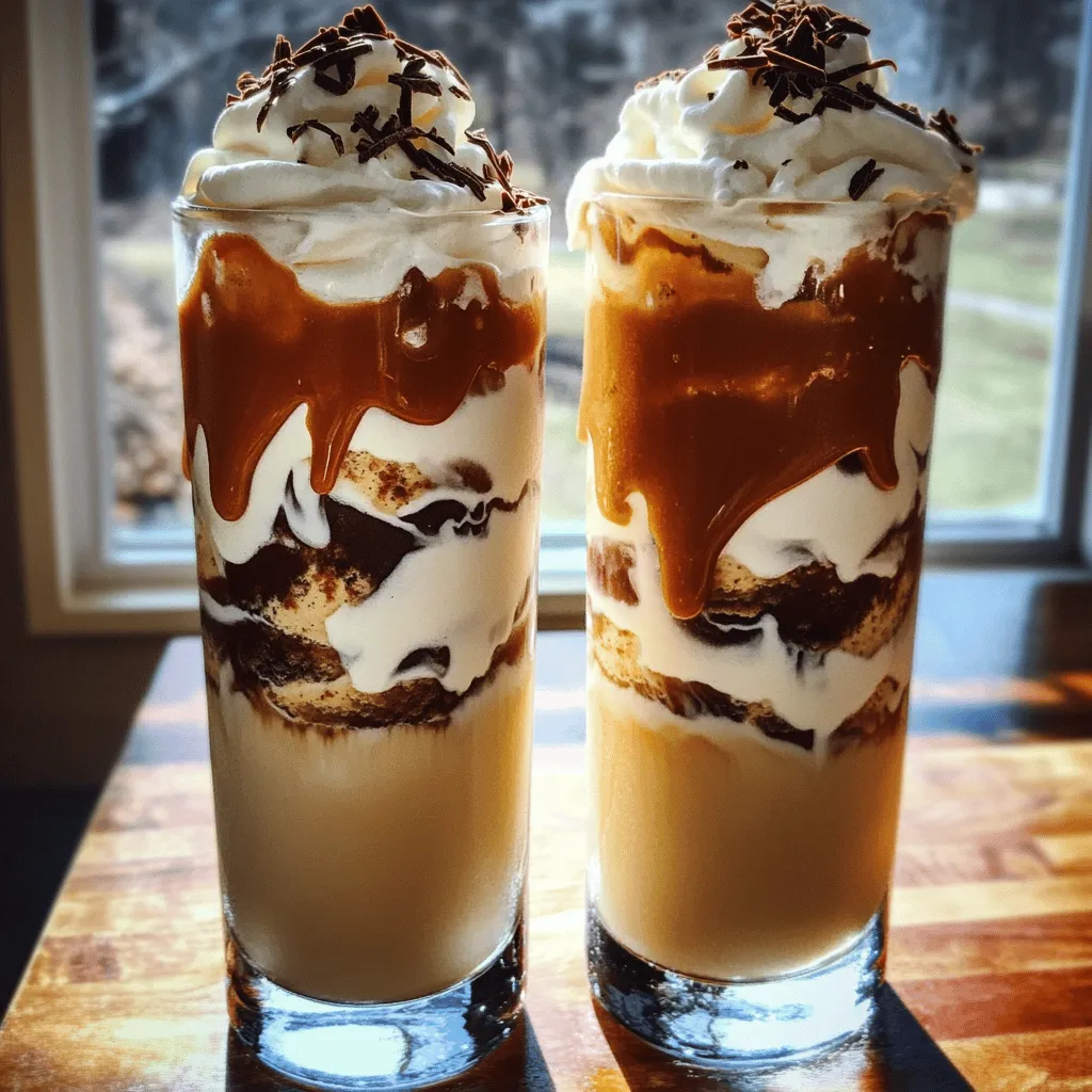 Dulce de Leche Coffee Milkshake Recipe