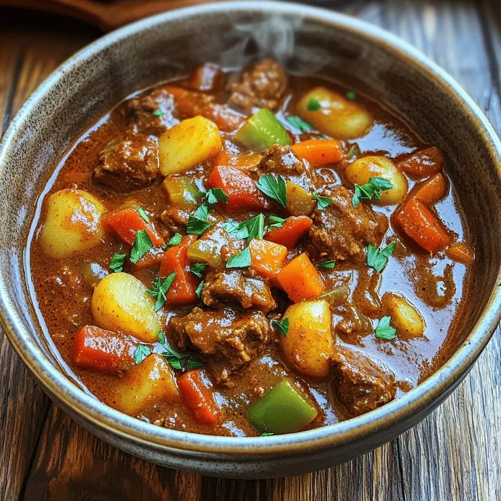 Goulash has a rich history that connects to both Hungary and Germany. It first came from Hungary in the 9th century. The dish was made by herdsmen using simple ingredients. They cooked meat with spices, often in a pot over an open fire. This dish traveled with soldiers and traders, and it found its way to Germany.